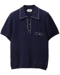 Versace - Katoenen Gebreide Polo - Lyst