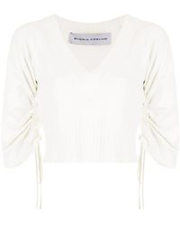 Gloria Coelho - Top Met Gesmockte Mouwen - Lyst