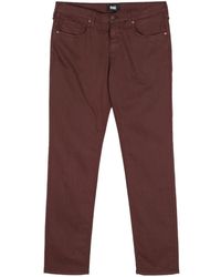 PAIGE - Federal Low-rise Slim-fit Jeans - Lyst