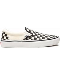 Vans - Skate Slip-On "Checkerboard" Sneakers - Lyst