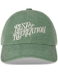 Rest&Recreation - Baseballkappe mit Logo-Stickerei - Lyst
