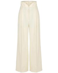 Rohe - Pantalon Plissé D'Inspiration Corset - Lyst