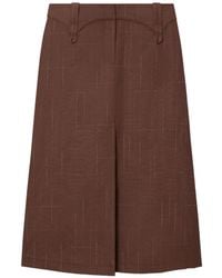 Tory Burch - Wollen Rok - Lyst