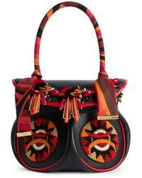 PUCCI - La Pupa Embroidered Handbag - Lyst