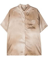 Herno - Satijnen Blouse - Lyst