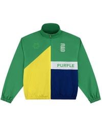 Purple Brand - Veste Brazil All Around À Design Colour Block - Lyst