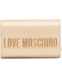 Love Moschino - ロゴ ショルダーバッグ - Lyst