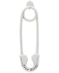 True Rocks - Safety Pin Stud Earring - Lyst