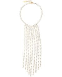 forte_forte - Fringe-Detail Necklace - Lyst