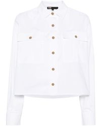 Maje - Cotton-poplin Shirt - Lyst