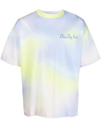 BLUE SKY INN - Tie Dye Logo Print T-shirt - Lyst