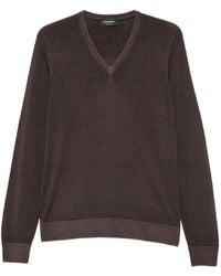 AROVESCIO - V-Neck Sweater - Lyst
