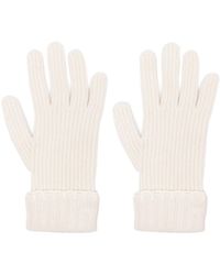 Chloé - Ribbed Full-finger Gloves - Lyst