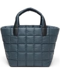 VEE COLLECTIVE - Medium Porter Quilted Pinstripe Tote Bag - Lyst