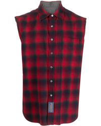 Maison Margiela - X Pendleton チェック ノースリーブシャツ - Lyst