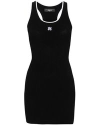 Amiri - Jurk Met Contrasterende Afwerking - Lyst