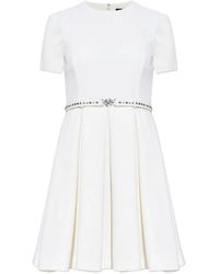 Versace - Wool Dress - Lyst
