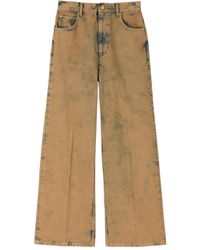 Sandro - Acid-Wash-Jeans Im Five-Pocket-Design - Lyst