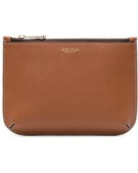 Aspinal of London - Ella レザーポーチ M - Lyst