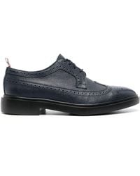 Thom Browne - Pebbled Leather Longwing Brogues - Lyst