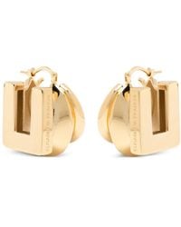 Elisabetta Franchi - Logo-Detail Earrings - Lyst