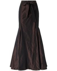 Pinko - Long Taffeta Mermaid Skirt - Lyst