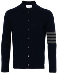 Thom Browne - Bar Stripe Cashmere Cardigan - Lyst