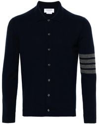 Thom Browne - 4-Bar Stripe Cashmere Cardigan - Lyst