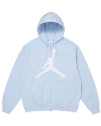 Supreme - X Jordan Zip-Up Hoodie - Lyst