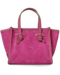 Gianni Chiarini - Small Miss Marcella Suede Tote Bag - Lyst