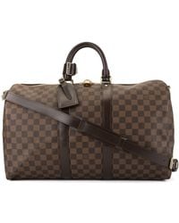 louis vuitton holdall black