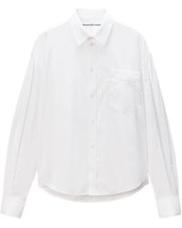 Alexander Wang - Camisa de manga con abertura - Lyst