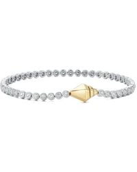WALTERS FAITH - Diamond-Bezel Classic Clasp Bracelet - Lyst