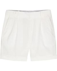 Brioni - Seersucker Chino Shorts - Lyst