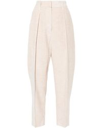 Brunello Cucinelli - Pantalones con cierre de botón - Lyst