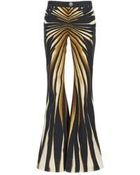 Roberto Cavalli - Flared Broek - Lyst