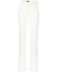 Elisabetta Franchi - Belted Tailored Trousers - Lyst