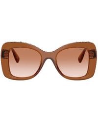 Swarovski - Crystal-Embellished Square-Frame Sunglasses - Lyst