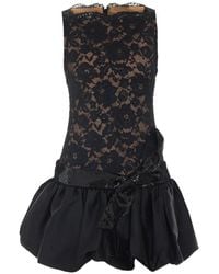 Self-Portrait - Self Portrait Hem Mini Dress - Lyst