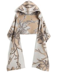 Woolrich - Capa Con Capucha Y Motivo Floral - Lyst