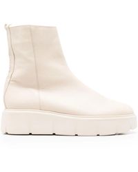 Högl - Platform Zip Boots - Lyst