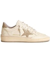 Golden Goose - Ball-star Low-top Leather Sneakers - Lyst
