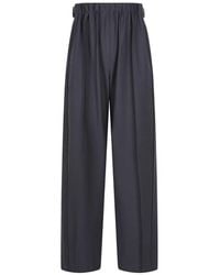 CROQUIS - Buckled Side-Stripe Straight-Leg Trousers - Lyst
