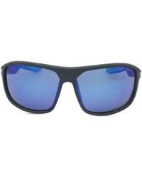 Nike - Lunettes De Soleil Premier Stride À Monture Rectangulaire - Lyst