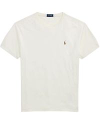Polo Ralph Lauren - Embroidered-Logo Cotton T-Shirt - Lyst