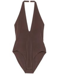 Zimmermann - Luna Halterneck Bodysuit - Lyst