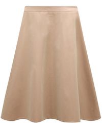 Dorothee Schumacher - Belted A-Line Midi Skirt - Lyst