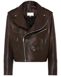 Maison Margiela - Leather Jacket - Lyst