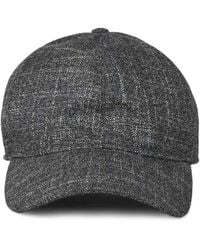 Borsalino - Textured Baseball Cap - Lyst