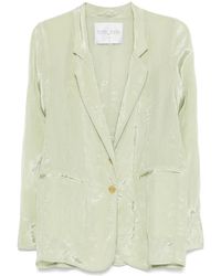 forte_forte - Crinkled Blazer - Lyst